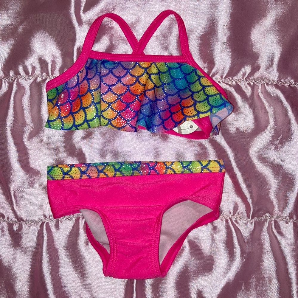 Two piece swim suit